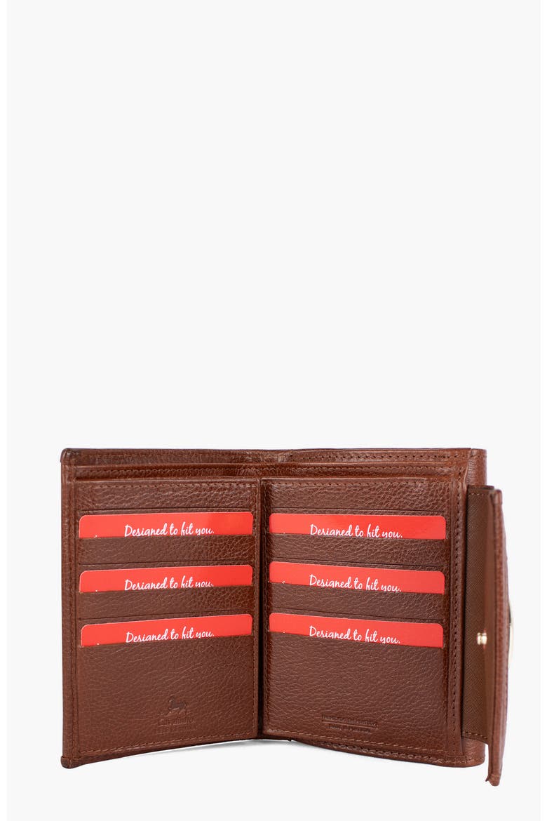 Sublime Wallet 215, Alternate, color, Navy / White / Brown