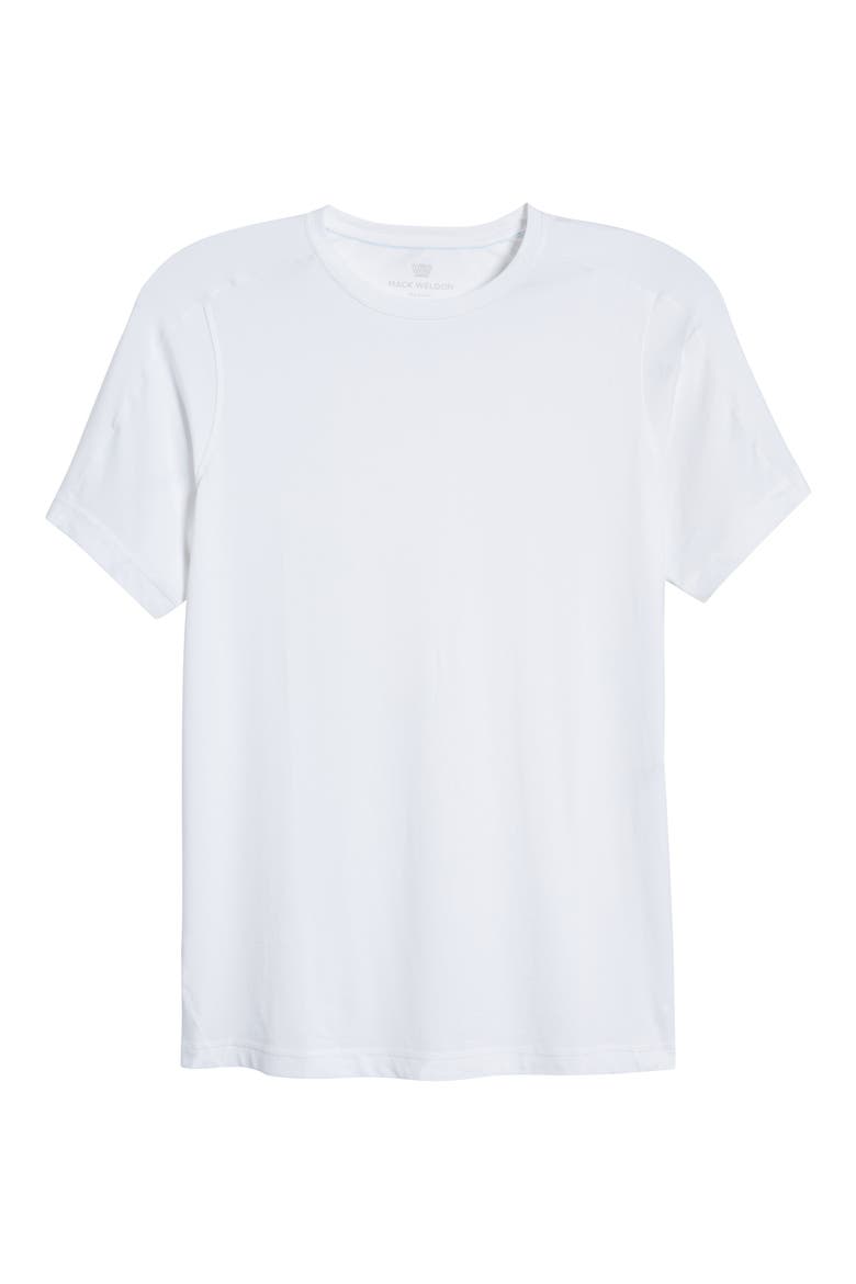 18-Hour Jersey Crewneck T-Shirt, Alternate, color, BRIGHT WHITE