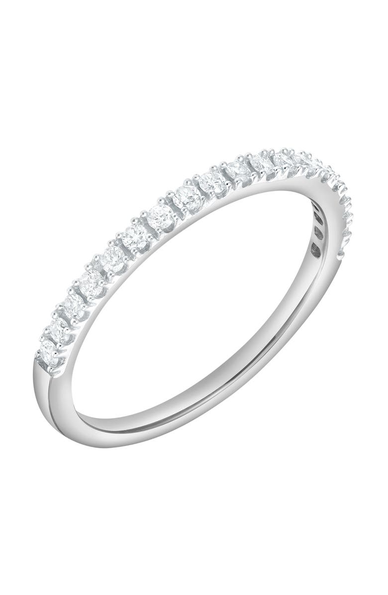 LuvMyJewelry Lunessa 14K Diamond Band - 0.20 ct, Alternate, color, 14K White Gold