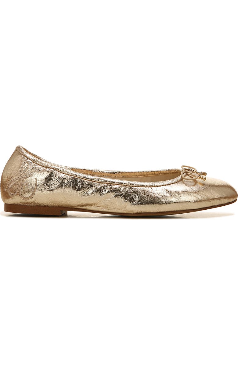Sam Edelman Felicia Flat, Alternate, color, Gold Leaf