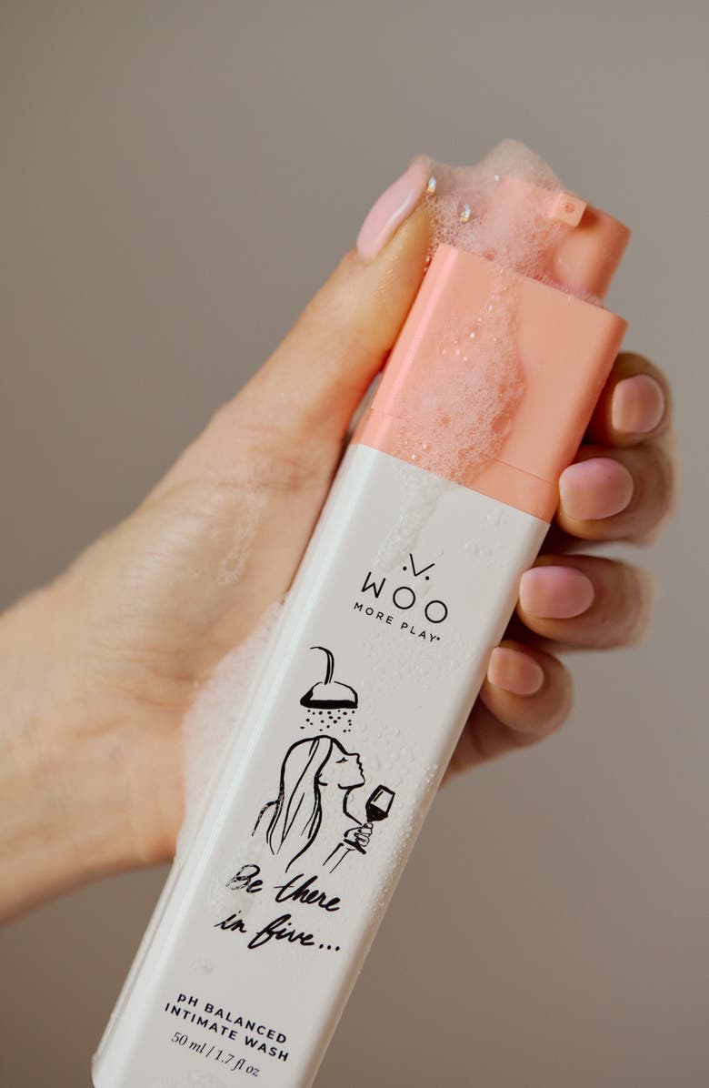 Woo More Play Be There in Five pH Balanced Intimate Wash, Alternate, color, 