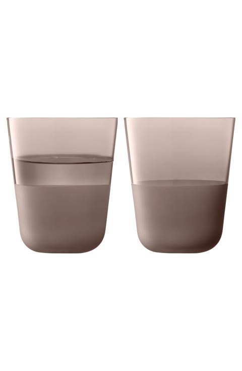 Arc Contrast Set of 4 Tumblers