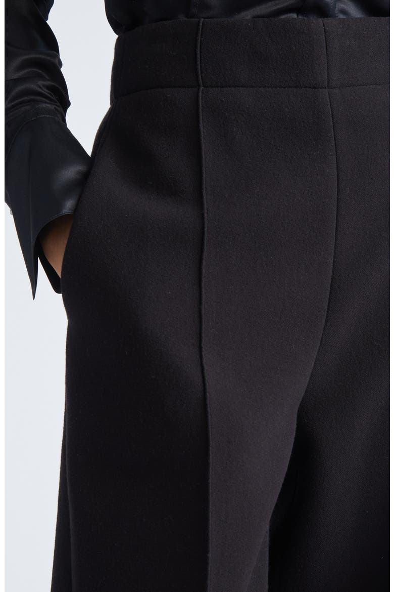 Zee High Waist Scuba Pants, Alternate, color, BLACK