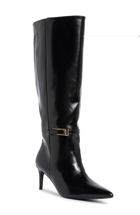 Glazed Knee High Boot