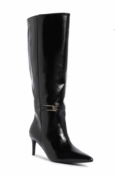 Glazed Knee High Boot
