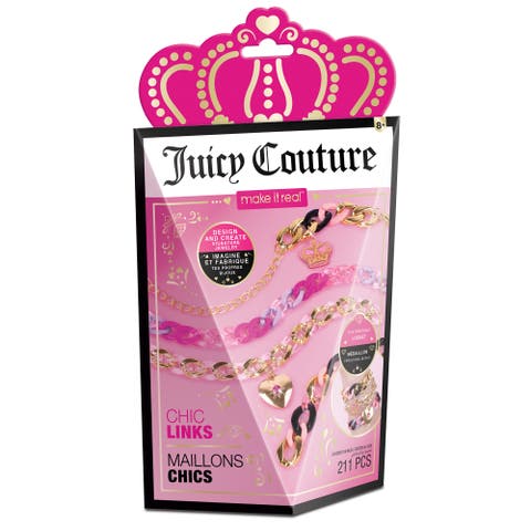 Make It Real Juicy Couture Chic Links DIY Jewelry Kit, Ages 8+