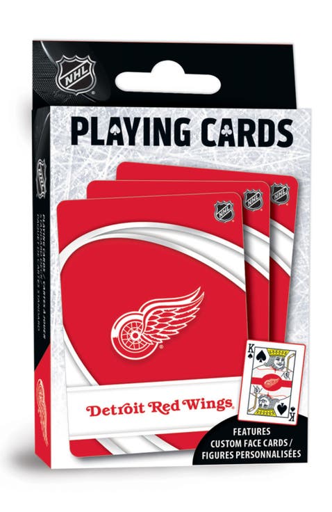 Detroit Red Wings Playing Cards