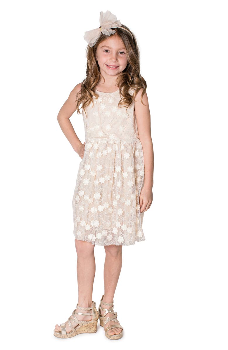 Popatu Kids' Floral Tulle Dress, Main, color,