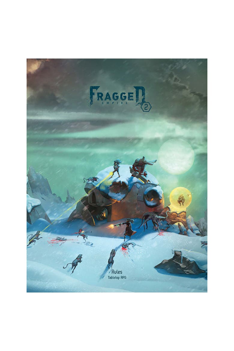 Fragged Empire 2 Rule Book, Hardcover RPG Book, 2nd Edition, Main, color, Multicolored