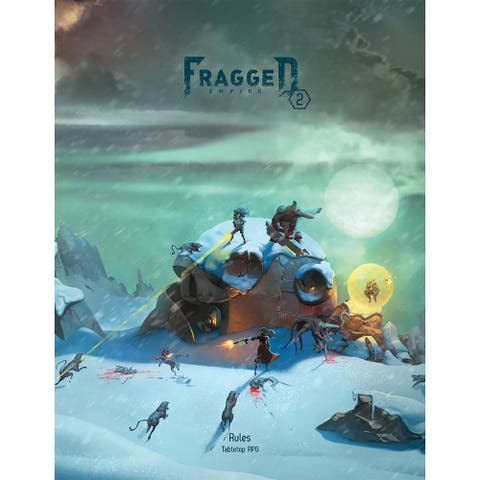 Fragged Empire 2 Rule Book, Hardcover RPG Book, 2nd Edition