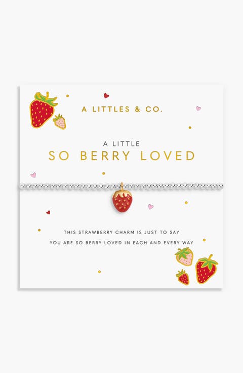 A Little Vibes 'So Berry Loved' Bracelet