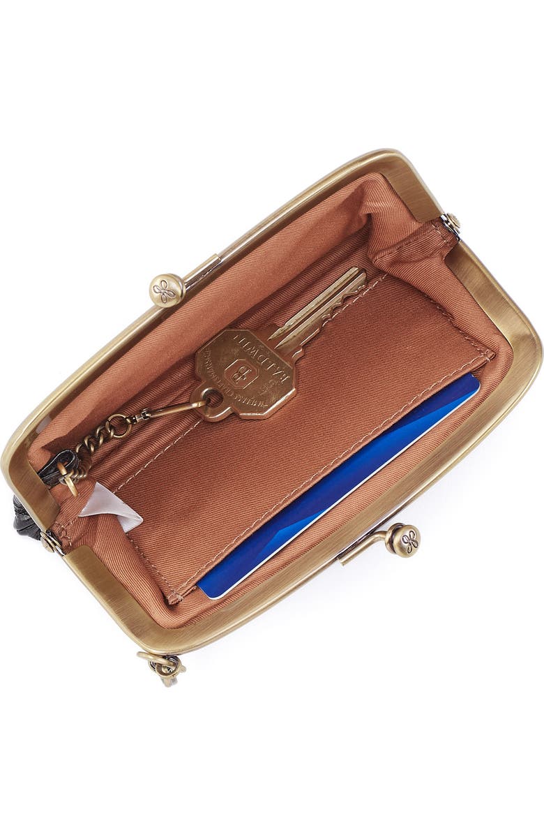 HOBO Cheer Pouch, Alternate, color, Black