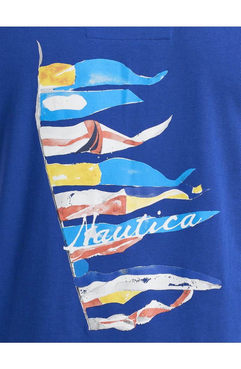 Nautica Big & Tall Flags Sleeveless T-Shirt, Alternate, color,