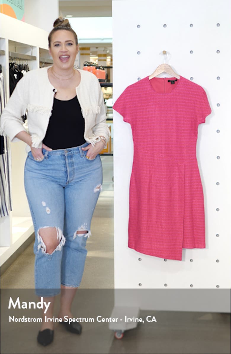 Poppy Textured Knit Dress, sales video thumbnail