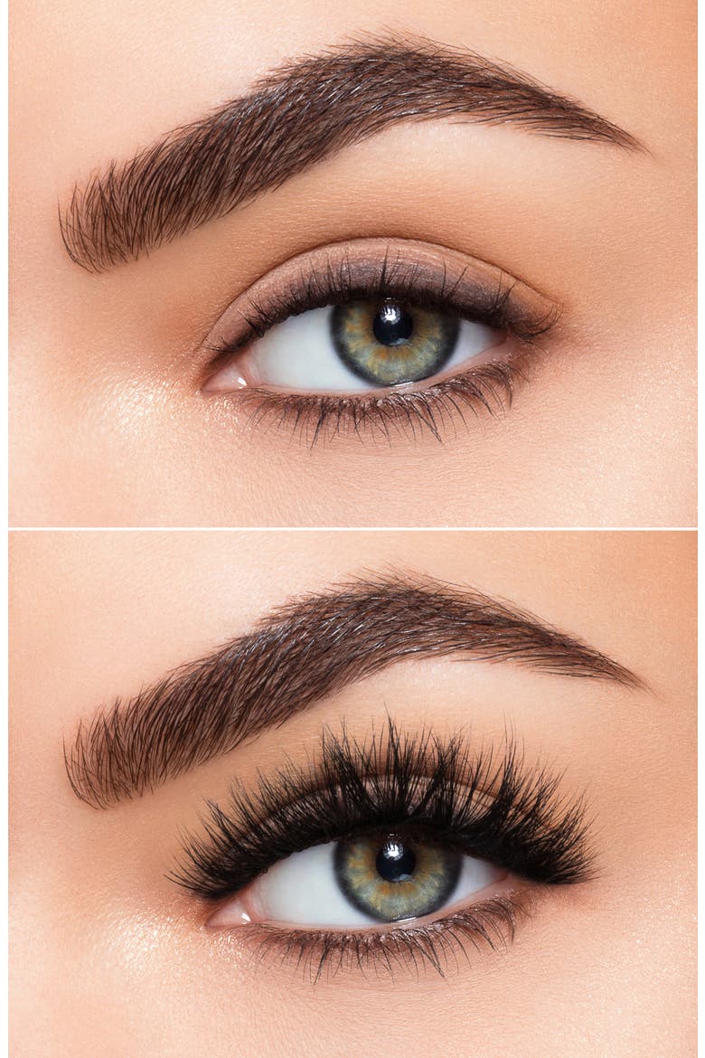 Mykonos 3D Mink False Lashes, Alternate, color, NO COLOR