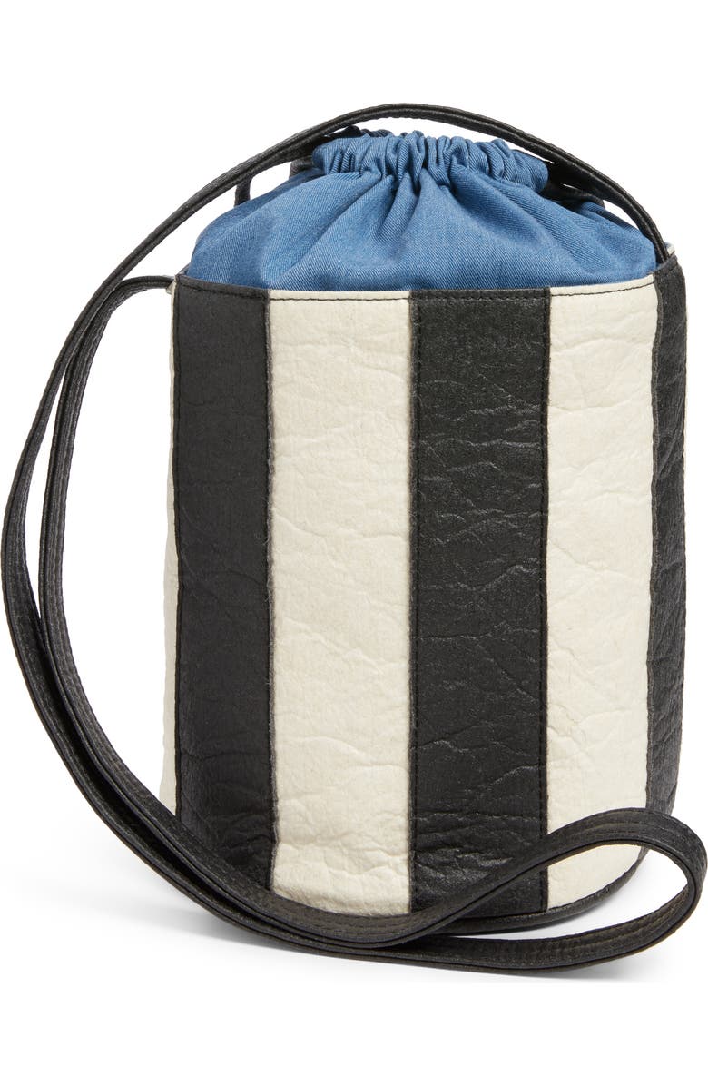HOZEN Stripe Bucket Bag, Alternate, color,