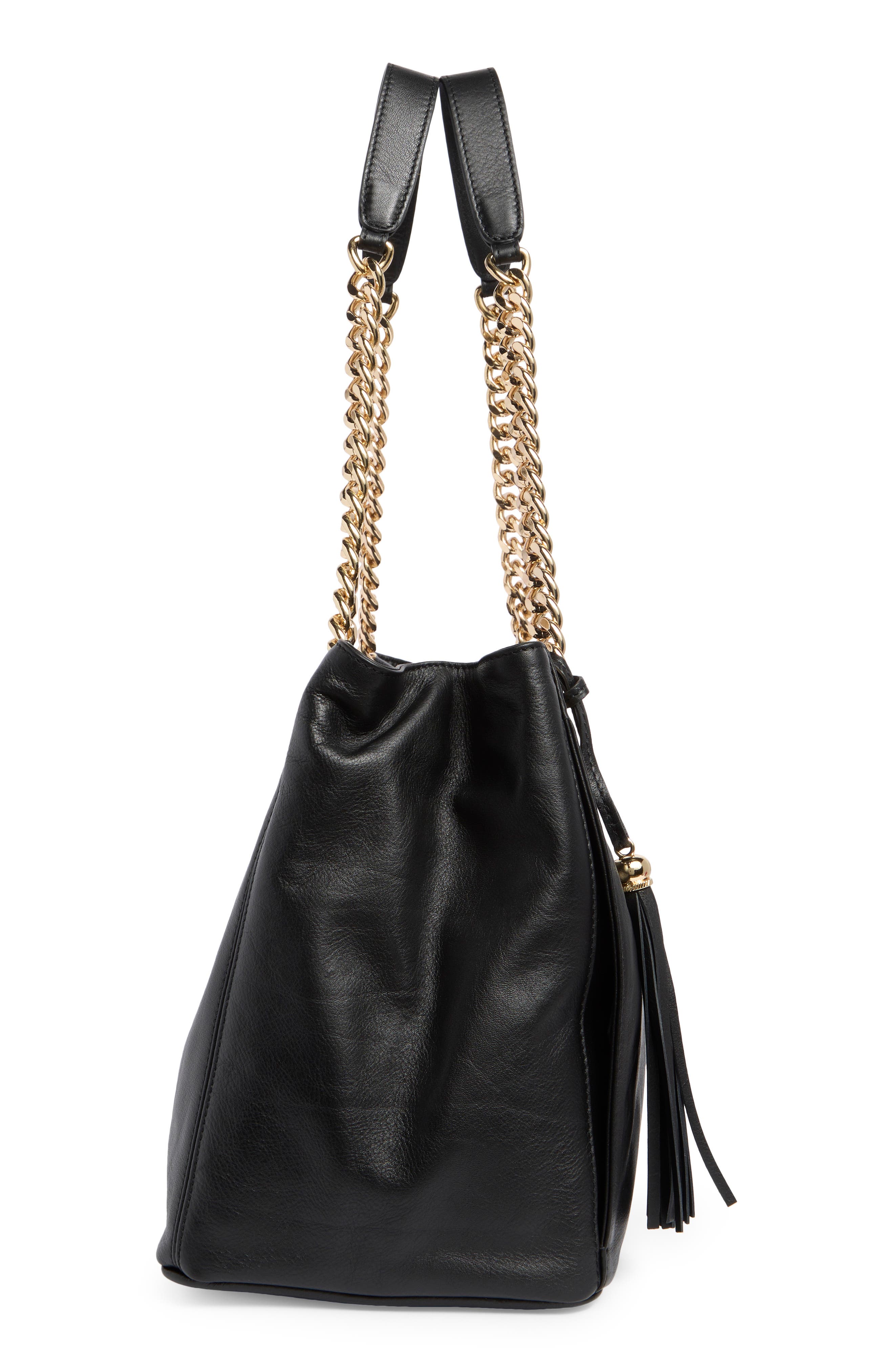 VALENTINO BY MARIO VALENTINO Verra Signature Leather Tote Bag, Alternate, color, 