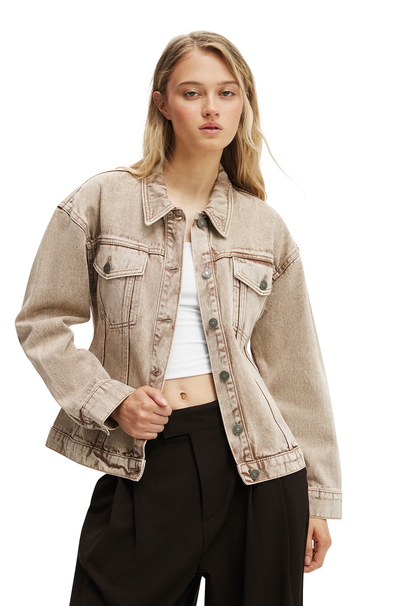 Women's Alva Cinched Denim Jacket