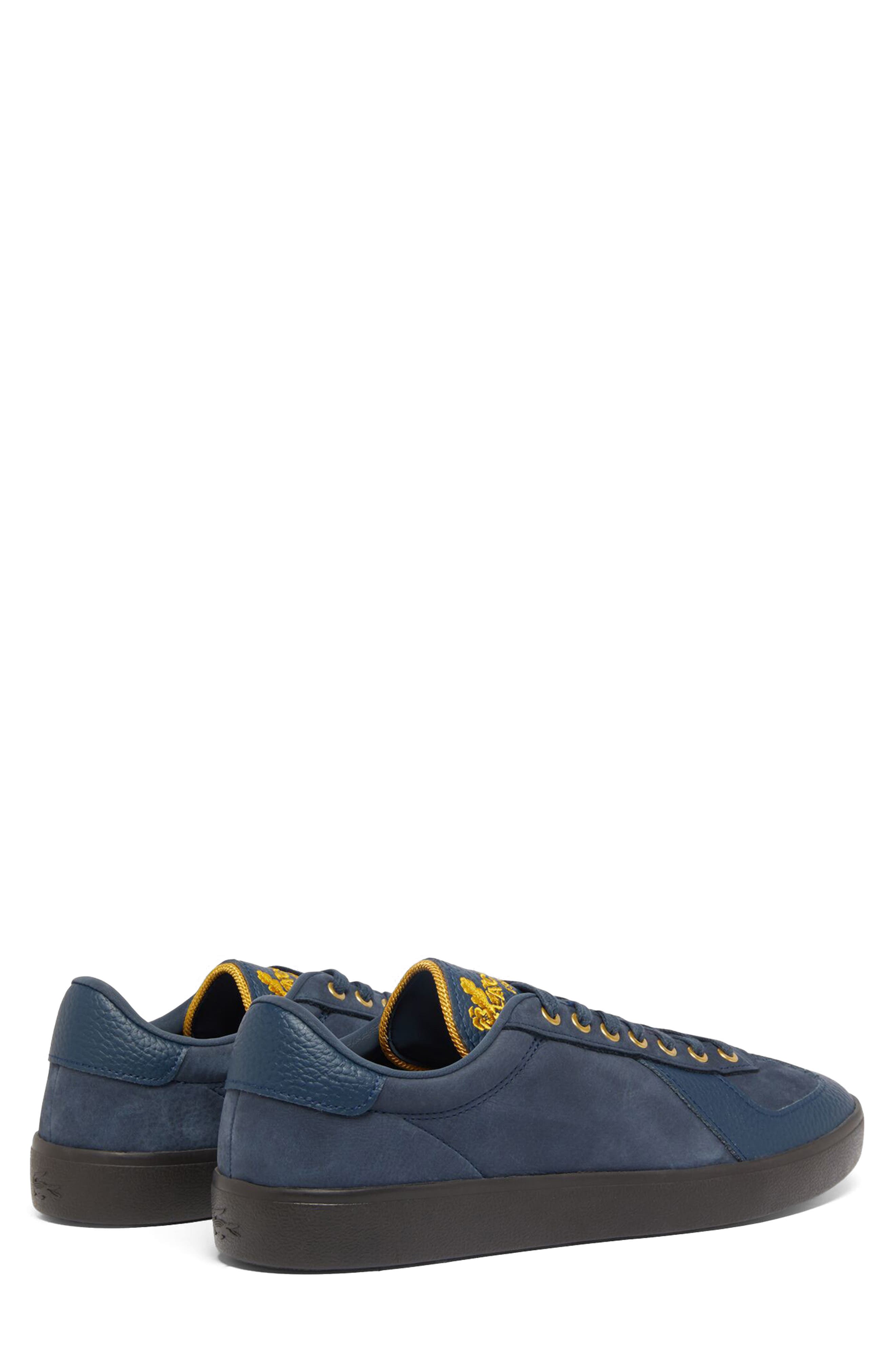 Lacoste Baseshot Pro 12 Sneaker, Alternate, color, Navy/ Dark Gum