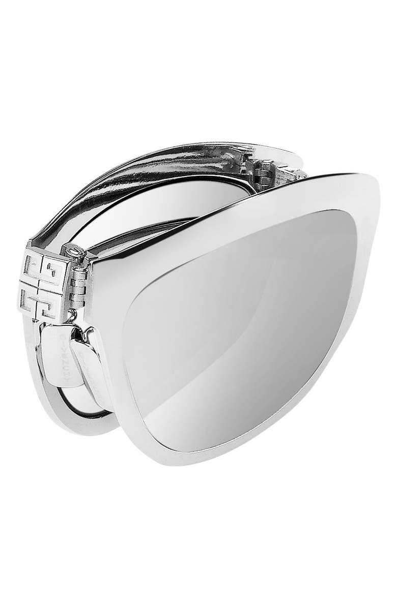 Givenchy 57mm Rectangle Sunglasses, Alternate, color, 