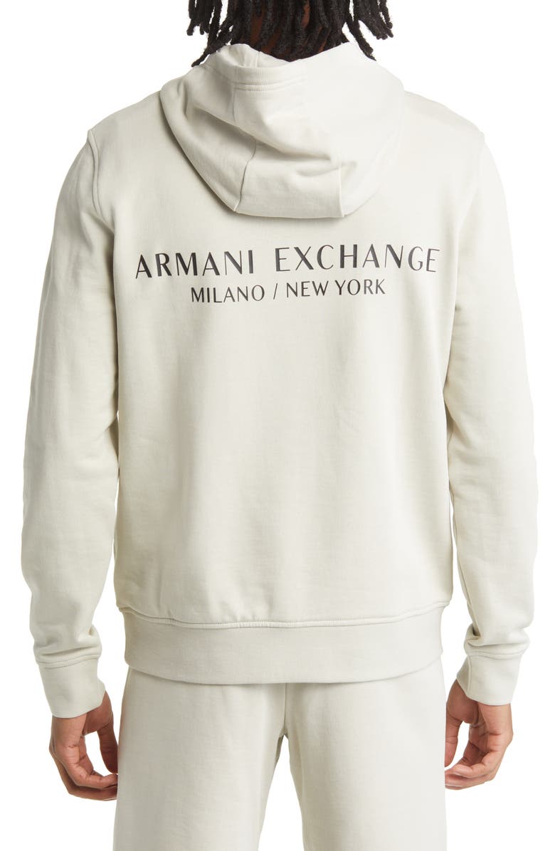 Armani Exchange Milano New York Graphic Hoodie, Alternate, color, 