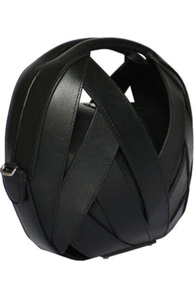 PERRIN PARIS LE PETIT PANIER XBODY BAG, Alternate, color, Black