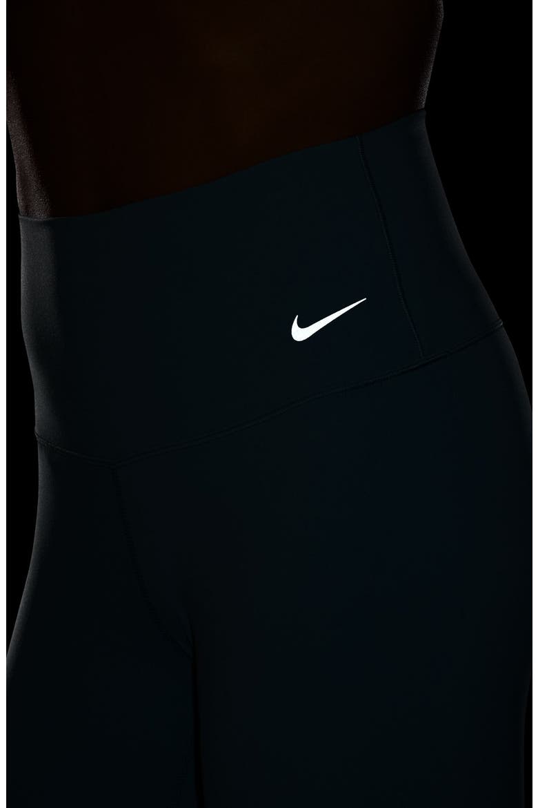 Zenvy Gentle-Support High-Waisted 7/8 Leggings, Alternate, color, CANNON/ BLACK