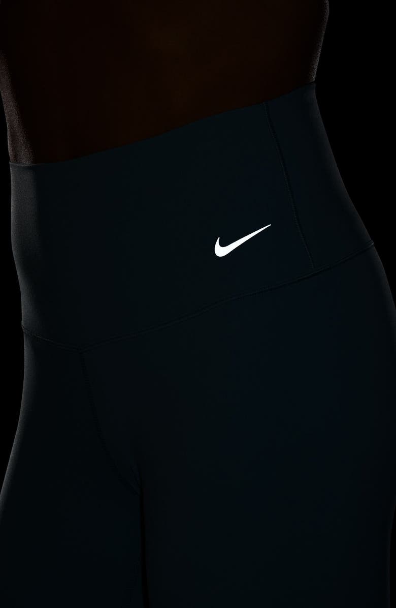 Nike Zenvy Gentle-Support High-Waisted 7/8 Leggings, Alternate, color, Cannon/ Black
