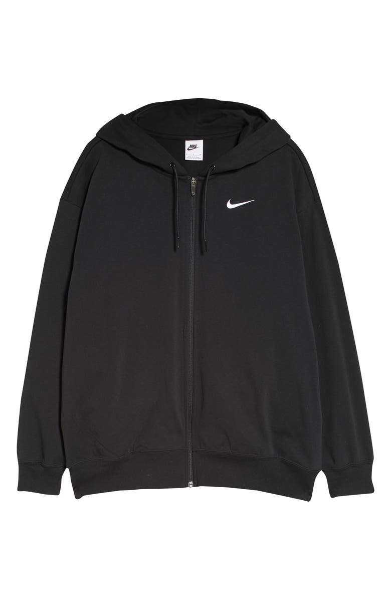 Nike Front Zip Logo Hoodie, Alternate, color, 