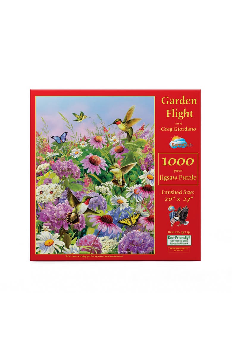 Sunsout Garden Flight 1000 piece Jigsaw Puzzle for Adults, Alternate, color, Multicolor