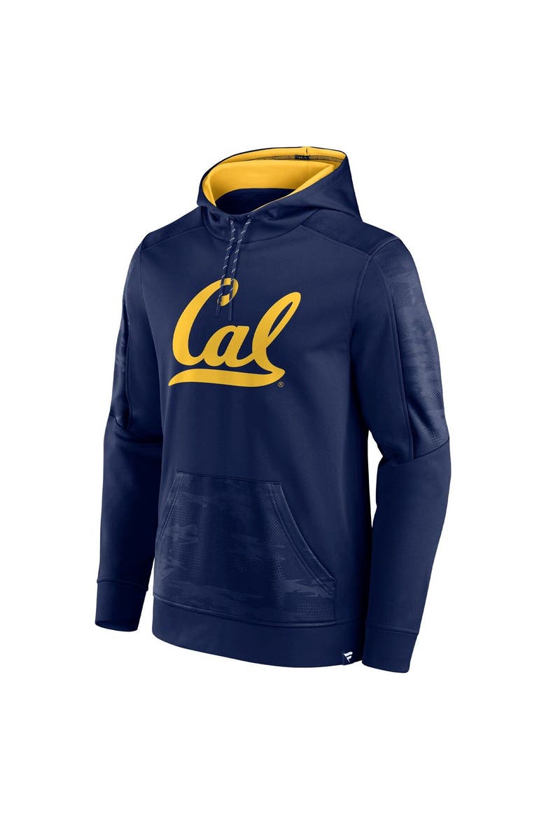 Men's Fanatics Branded Navy Cal Bears On The Ball Pullover Hoodie, Alternate, color, Navy