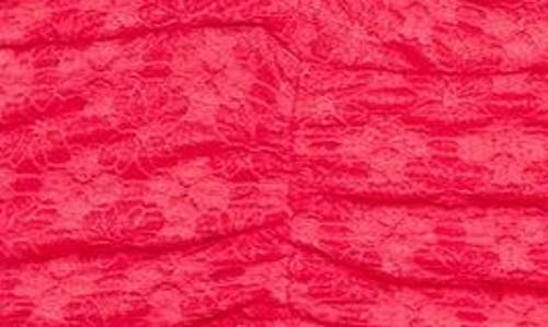 City Chic Esmerelda Ruched Cold Shoulder Long Sleeve Cocktail Minidress In Pink