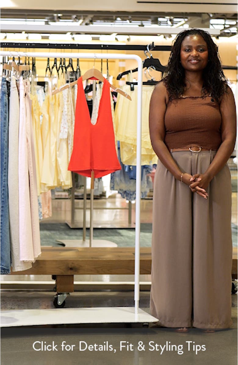 Smooth Layers Halter Top, sales video thumbnail