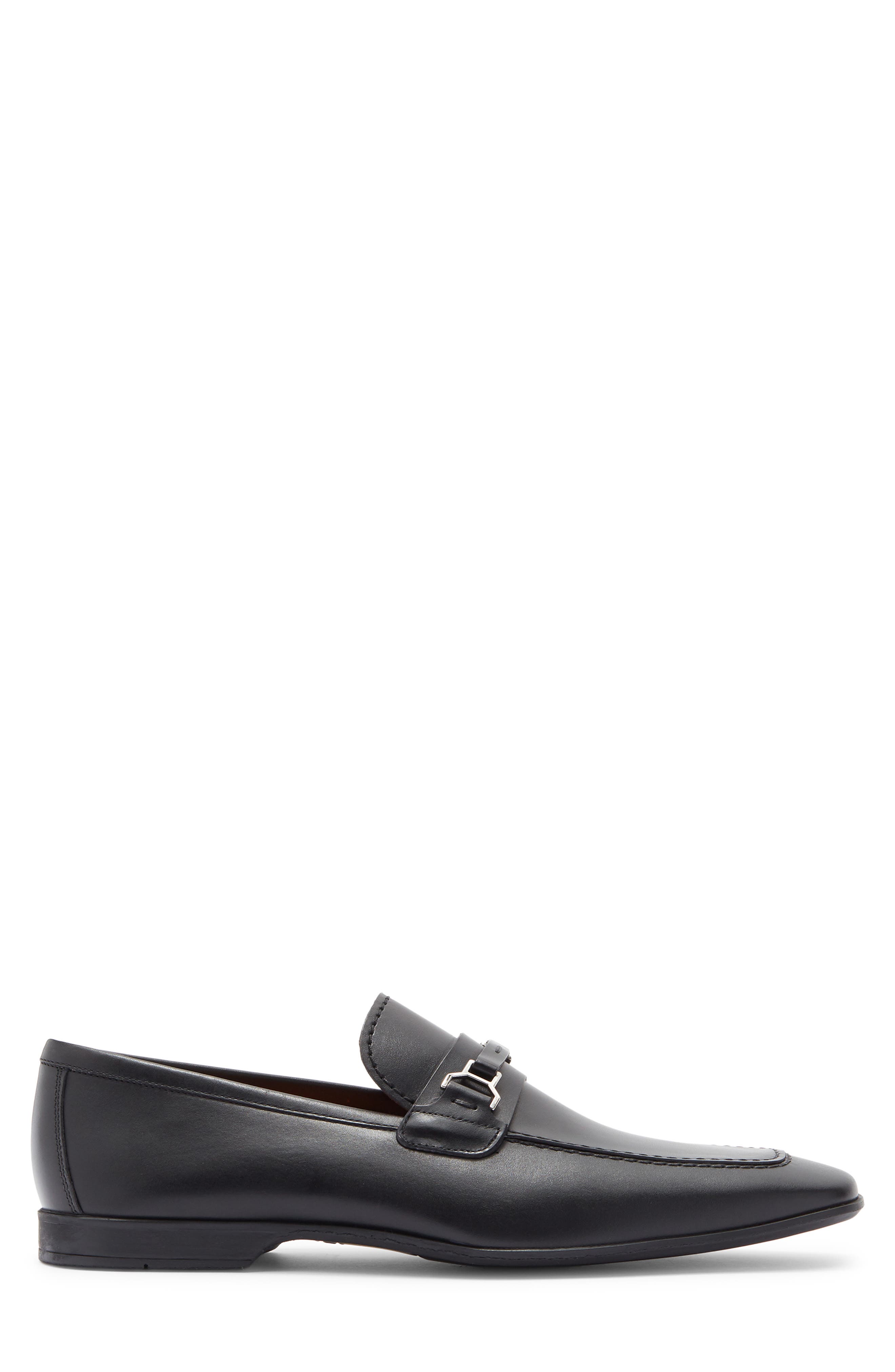 Magnanni Cordez Bit Loafer, Alternate, color, Black