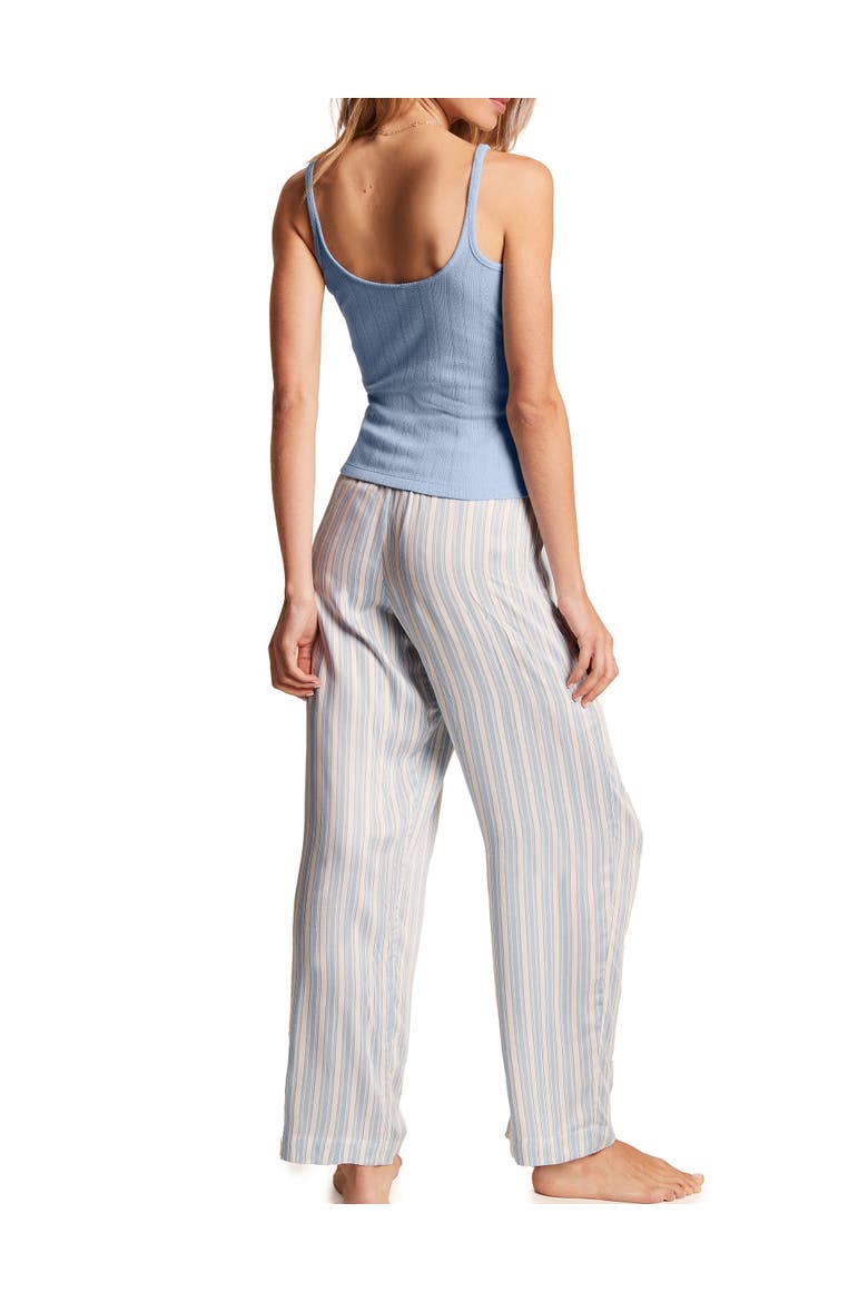 Lindsay Pajama Tank Top And Pants Set, Alternate, color, Stripe blue