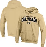 Champion Men's Champion  Gold Colorado Buffaloes Property of Powerblend Pullover Hoodie