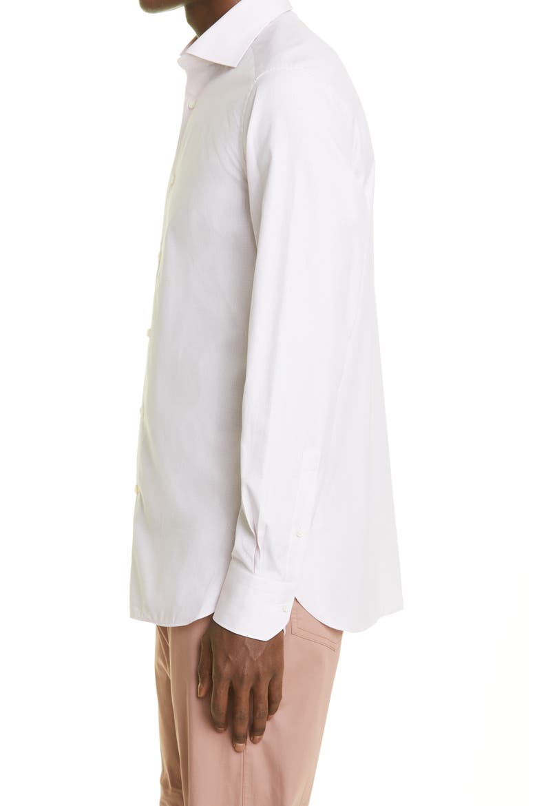Trofeo™ Microcheck Cotton Button-Up Shirt, Alternate, color, BR PNKSTRP