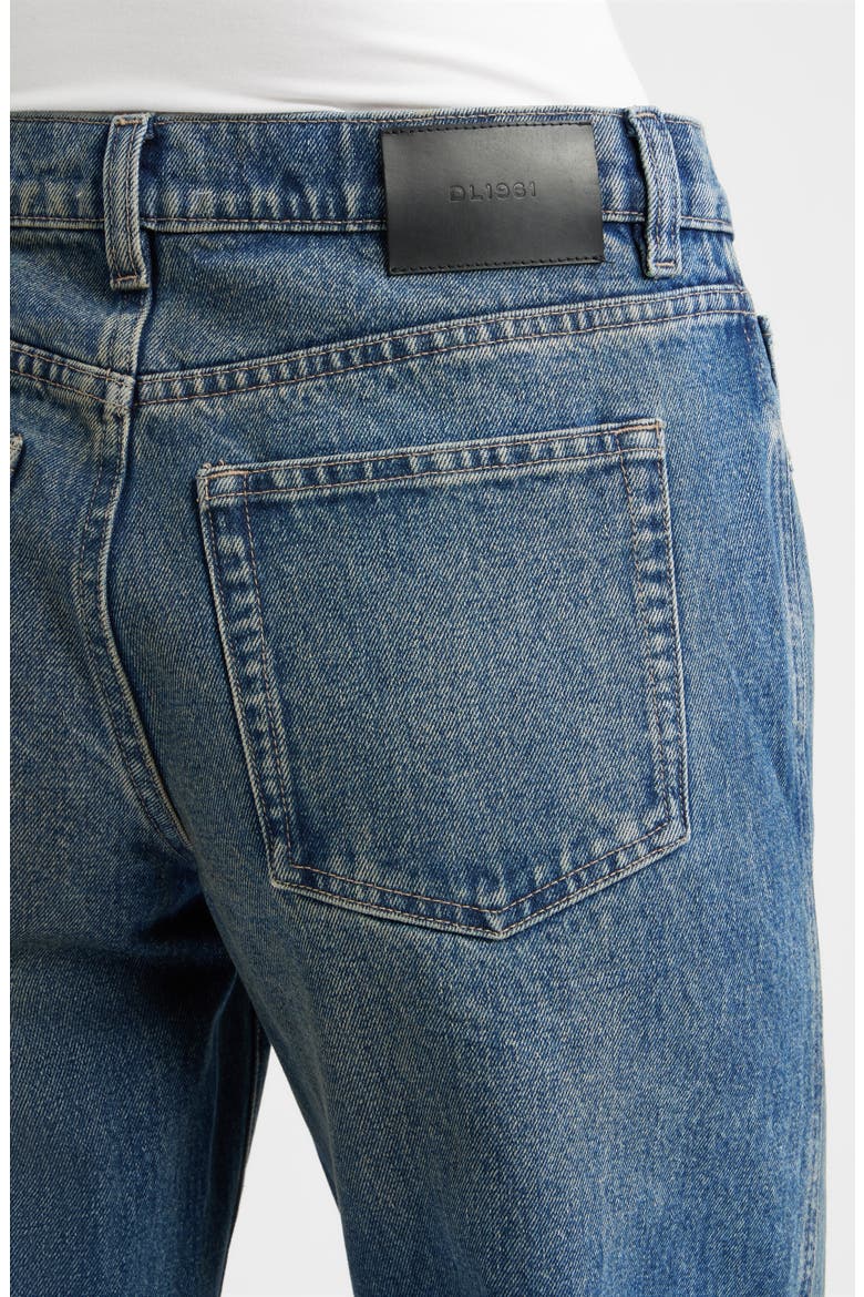 Drue Low Rise Straight Leg Jeans, Alternate, color, TINTED DARK