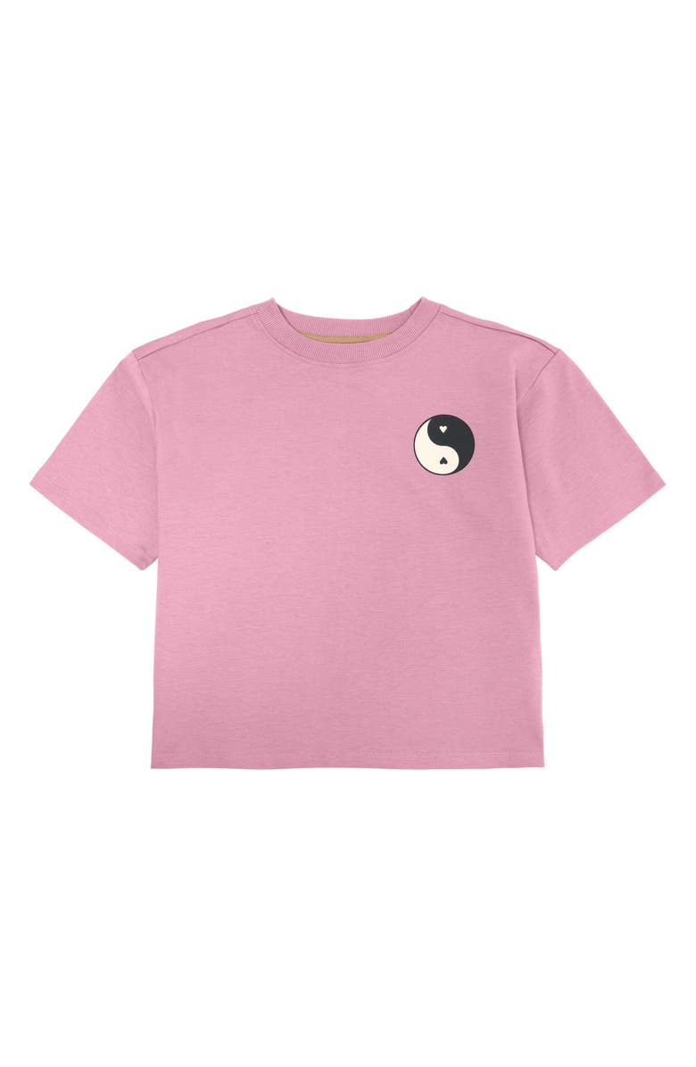 THE NEW Kids' Lina Yin & Yang Organic Cotton Graphic T-Shirt, Main, color, 