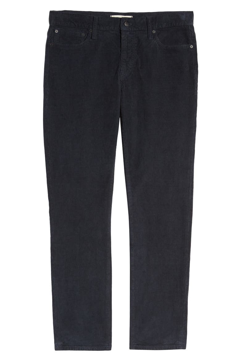 Corduroy Slim Jeans, Alternate, color, DEEP INDIGO