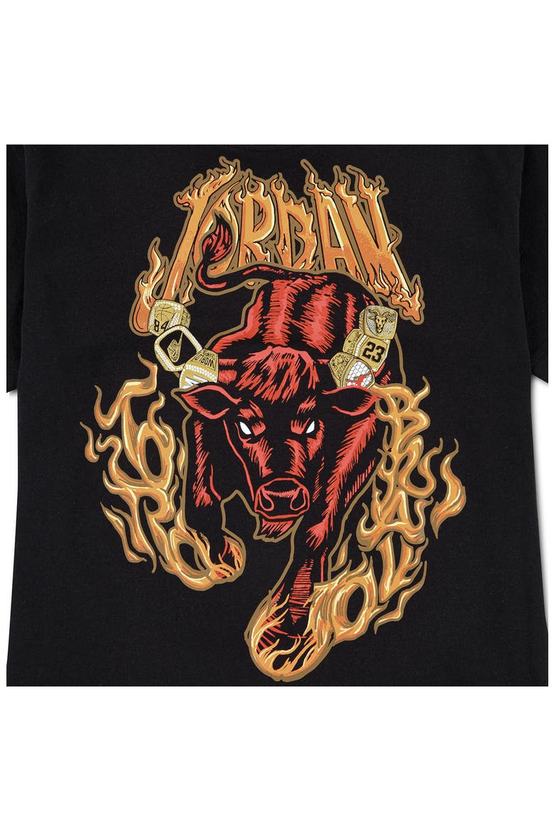 Kids' Toro Bravo Graphic T-Shirt, Alternate, color, BLACK