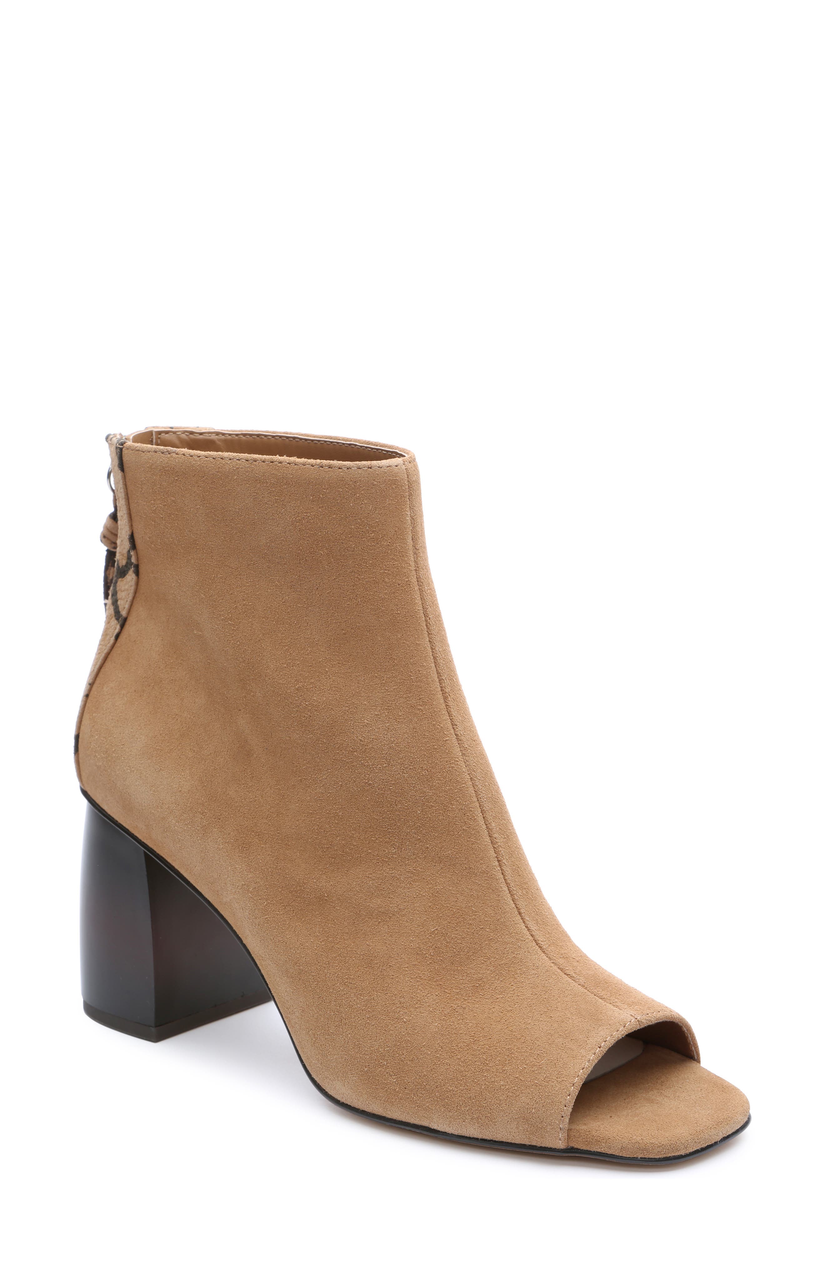 Sanctuary Romp Open Toe Boot, Main, color, 