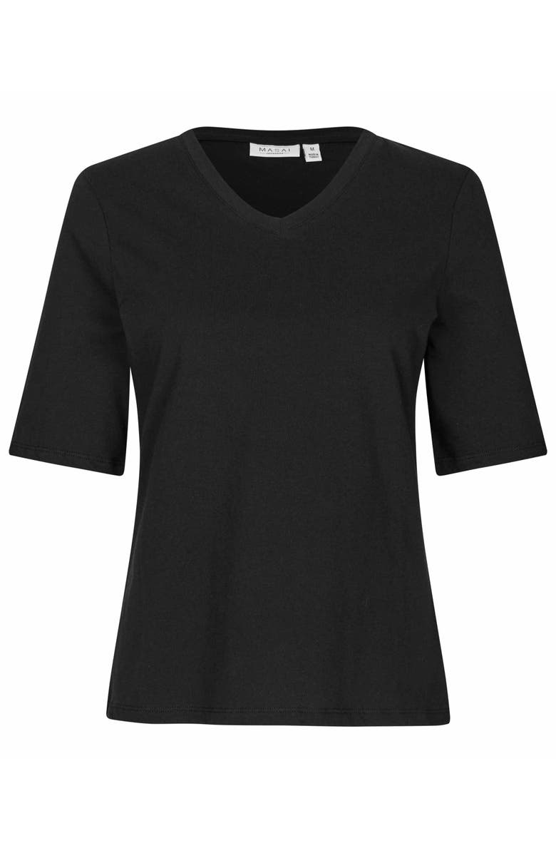 Masai Copenhagen MaBlyvora T-shirt, Alternate, color, Black