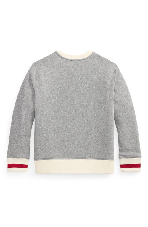 Polo Ralph Lauren Graphic Crew-neck Sweatshirt In Green