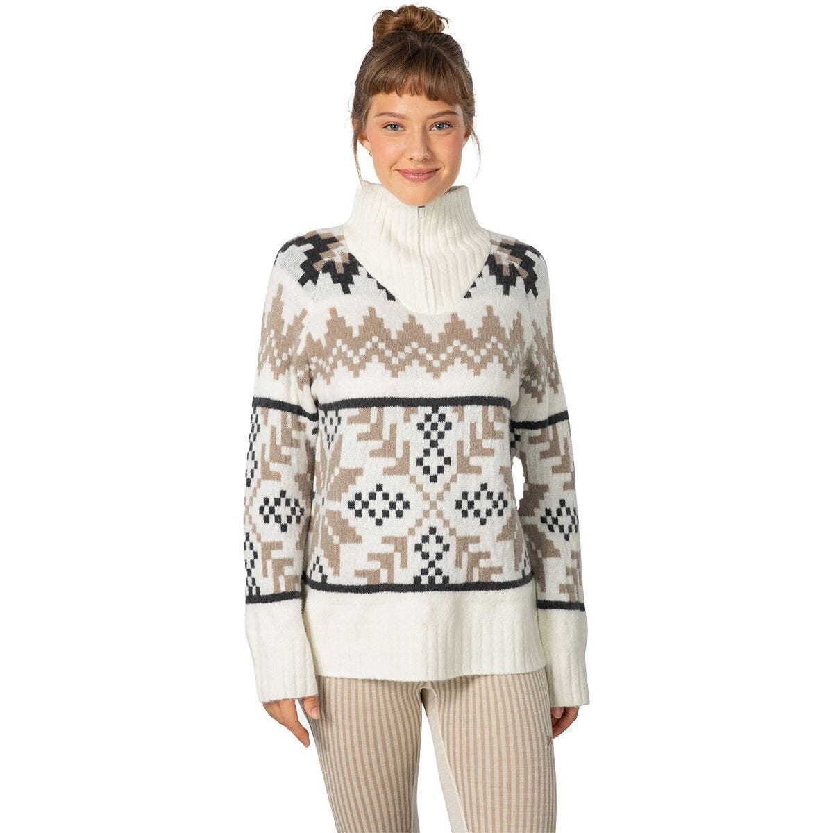 Kari Traa Amelia Knit Sweater - Women's in Nwhite 
