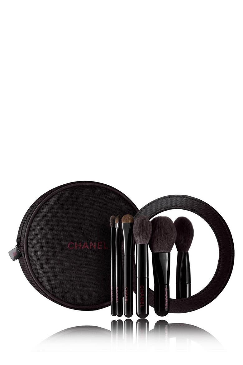 LES MINIS DE CHANEL 
Mini Brush Set (Limited Edition), Main, color, NO COLOR
