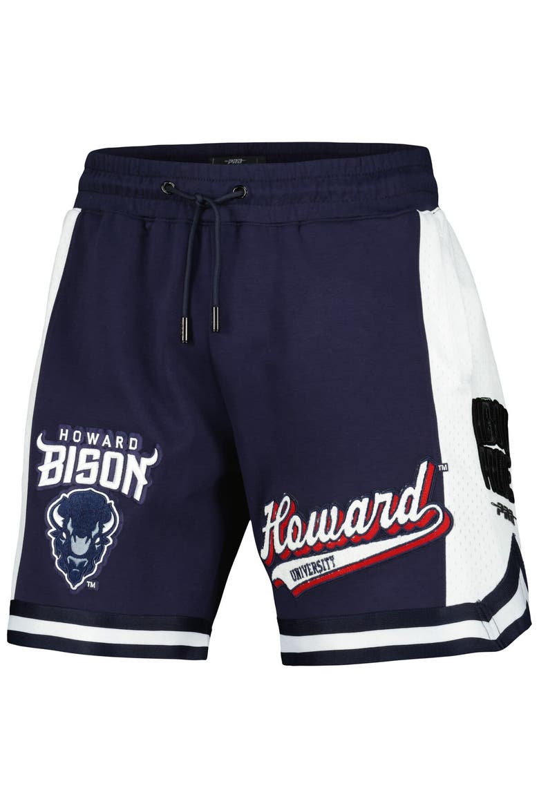 Men's Pro Standard Navy Howard Bison Script Tail DK 2.0 Shorts, Alternate, color, Navy