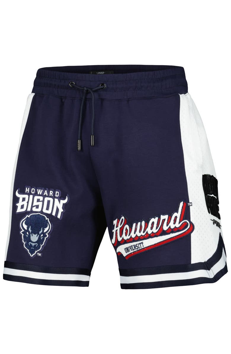PRO STANDARD Men's Pro Standard Navy Howard Bison Script Tail DK 2.0 Shorts, Alternate, color, Navy