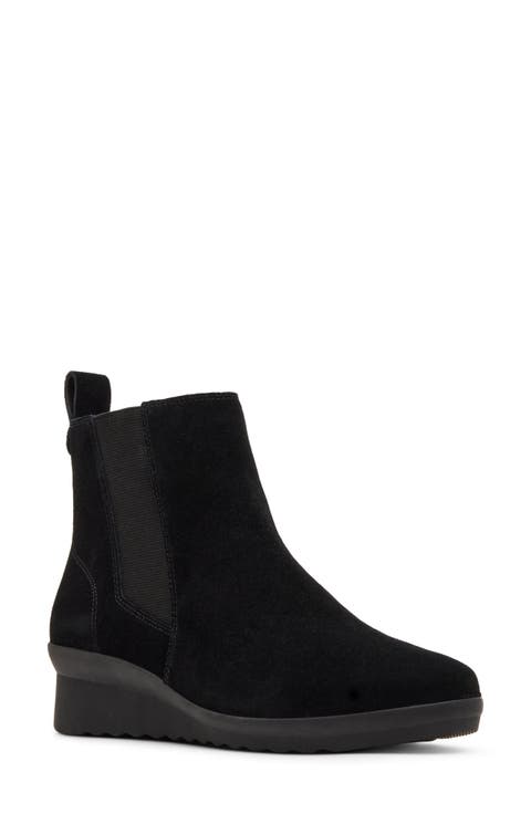 Stringer Waterproof Wedge Bootie (Women)