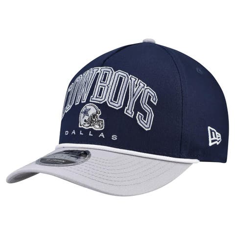 Men
s New Era Navy Dallas Cowboys Arch 9FORTY A-Frame M-Crown Adjustable Hat